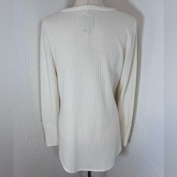 Chaser Ladies Waffle Knit Thermal Top - Picture 3 of 7